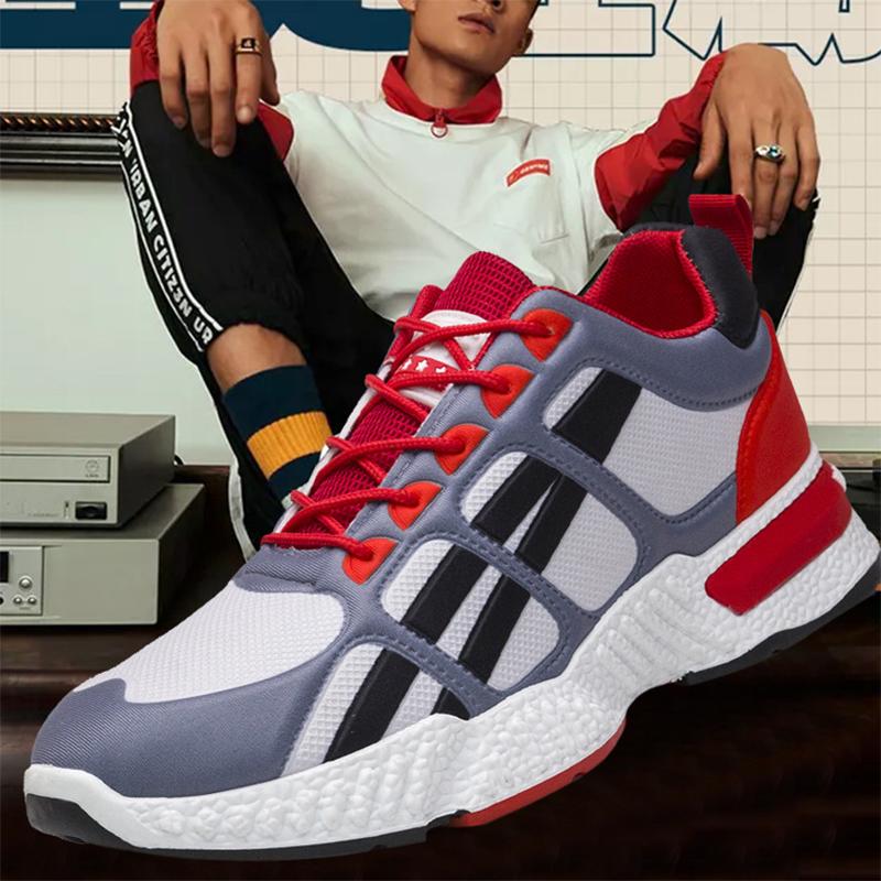 Unisex Contrast Color Casual Shoes Trendy Wild Fashion Couple Shoes Spring Breathable Sneakers