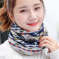 Scarf Women Men Winter Warm Infinity 1 Circle Cable Knit Cowl Neck Scarf Shawl