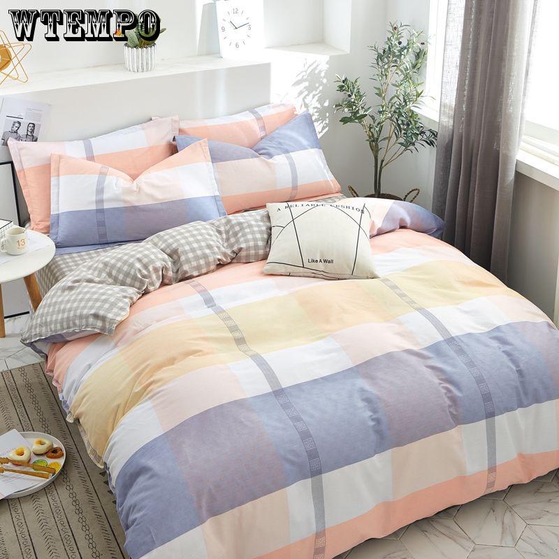 Home Textile Comfortable 3/4 Pcs Bedding Comforter Soft Warm Skin-friendly Bedding Sets