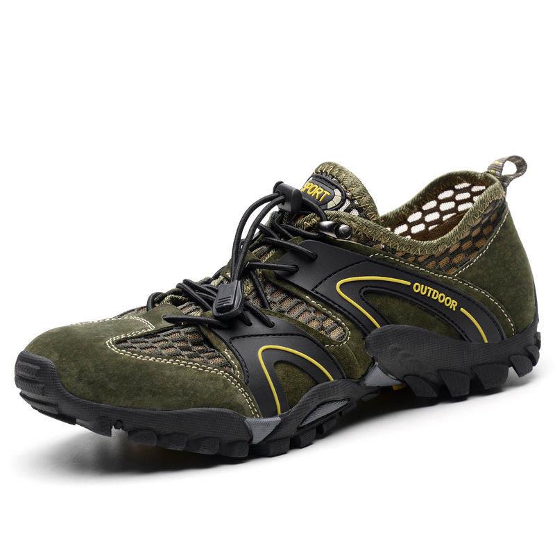Plus Size 38-46 Summer Men Sneakers Hiking Shoes Lightweight Breathable Basketball Running Shoes Deodorant Mesh Casual Shoes