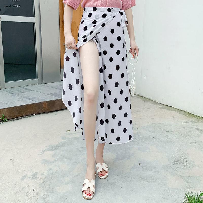 Loose Beach Skirt Half-length Skirt Summer Breathable Floral Pattern One-piece Lace-up Skirt Wrap Skirt Vacation Mid-length Floral Wrap Skirt