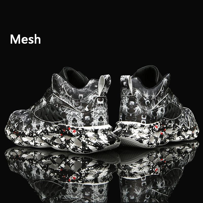 Shoes Men Sneakers Fashion Men Graffiti Sneakers Chunky Comfortable Casual Shoes Male Outdoor Walking Footwear Tenis Masculino