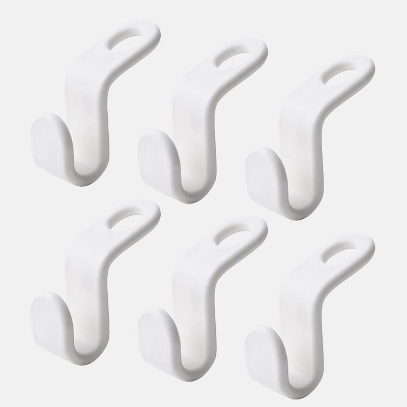 Multi-function Wardrobe Space-saving Hanger Hook Hanger Connector Coat Hook Plastic Closet Stack Hanger Rack Bedroom Storage Wardrobe Organizer