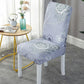 Geometry Spandex Chair Slipcover Printed Stretch Elastic Chair Cover for Dining Room Office Wedding Banquet Party 1PC