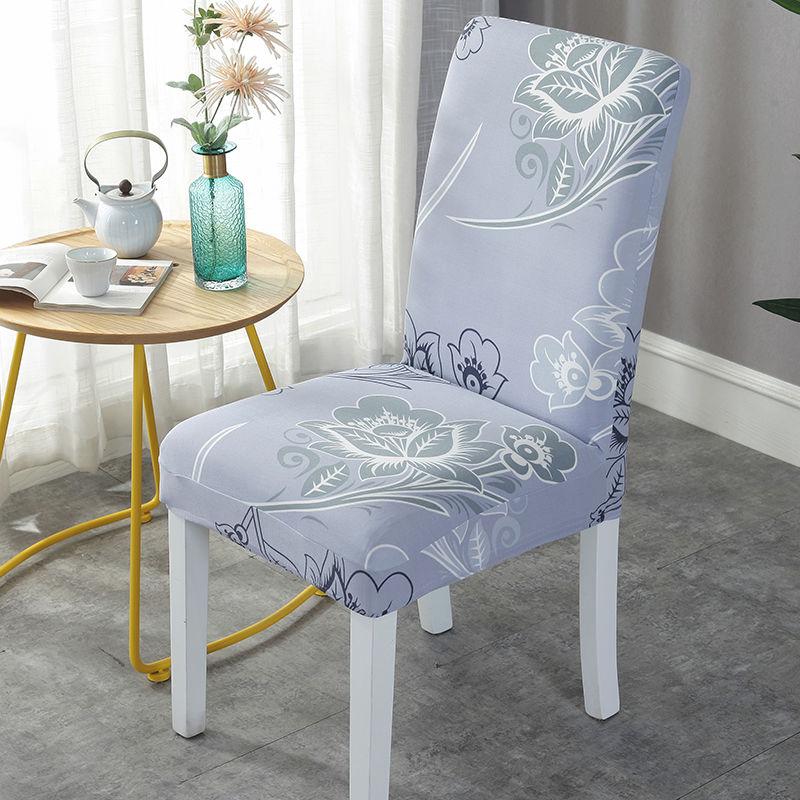 Geometry Spandex Chair Slipcover Printed Stretch Elastic Chair Cover for Dining Room Office Wedding Banquet Party 1PC
