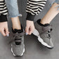 Autumn and Winter Plus Velvet Women's Shoes Warm and Comfortable All-match Casual Flat Shoes