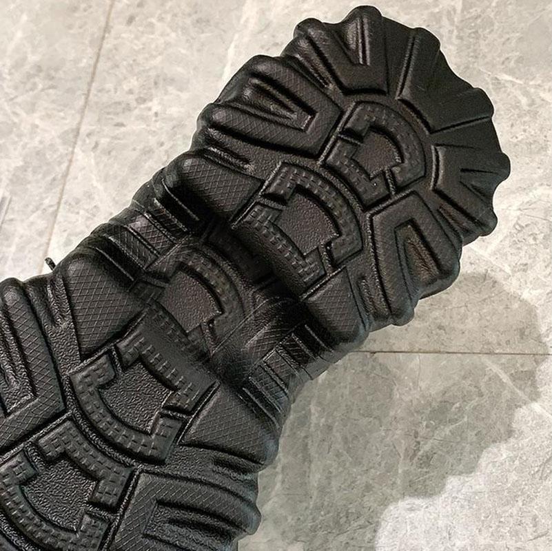 Socks Shoes Women Korean Style Trendy Women's Shoes High-top Thick-soled Sports Daddy Shoes