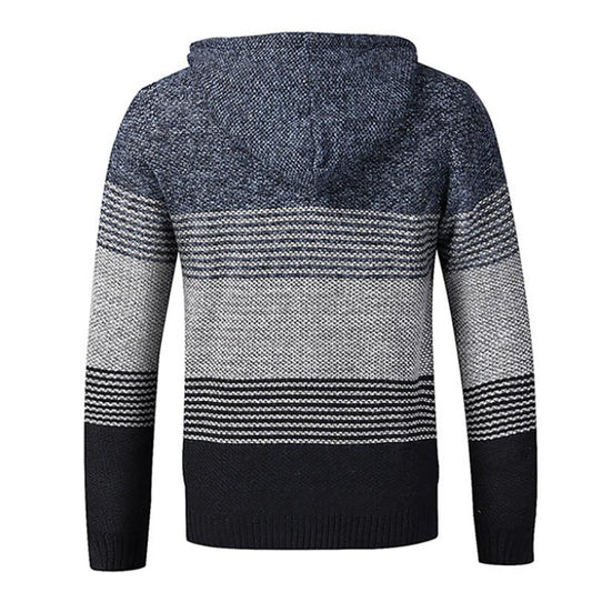 Autumn Jacket Men's Sweater Men's Trend Sweatshirts Casual Youth Loose Large Size Stand-up Collar