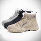 Men's Velvet Padded Snow Boots Casual Mid-high Warm Martin Boots Cotton Ankle Boots