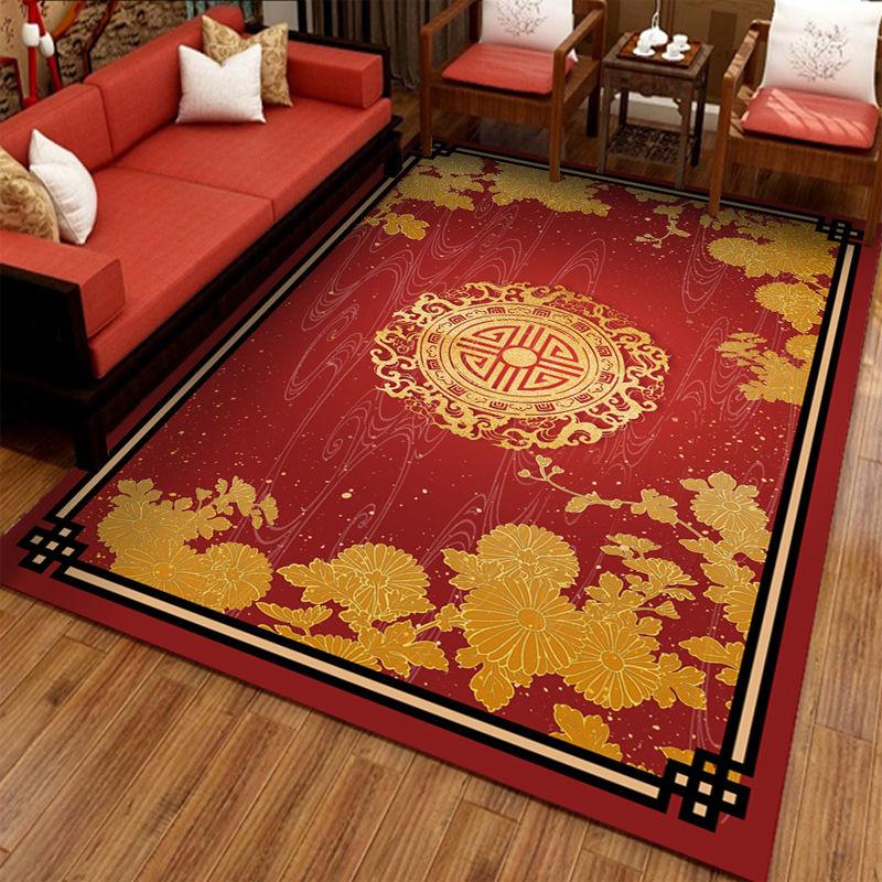 Living Room Carpet Floor Mats Coffee Table Carpet Carpet Bedroom Full Room Bedside Carpet Geometry