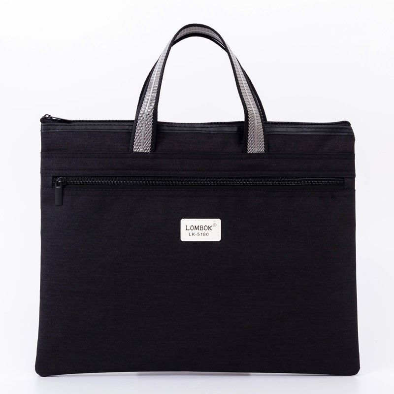 Student Large-capacity Oxford Canvas Bag Office Staff Portable Briefcase