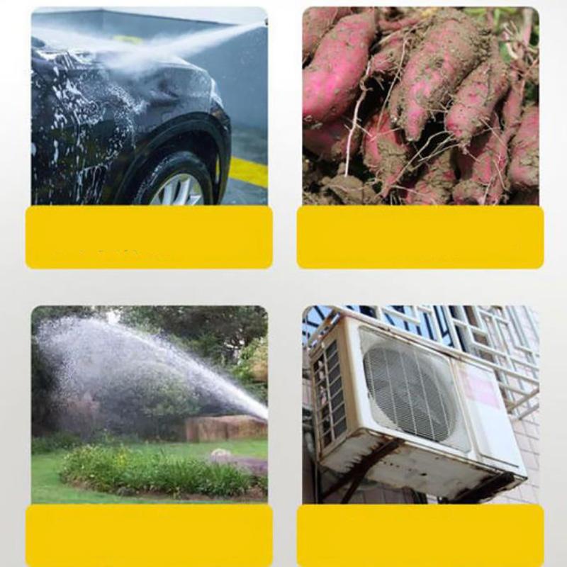 Electric Car Washing Machine 24000mAh Large Capacity Battery Portable Car Washing Gun High Pressure Water Gun Water Pump Cleaning Machine