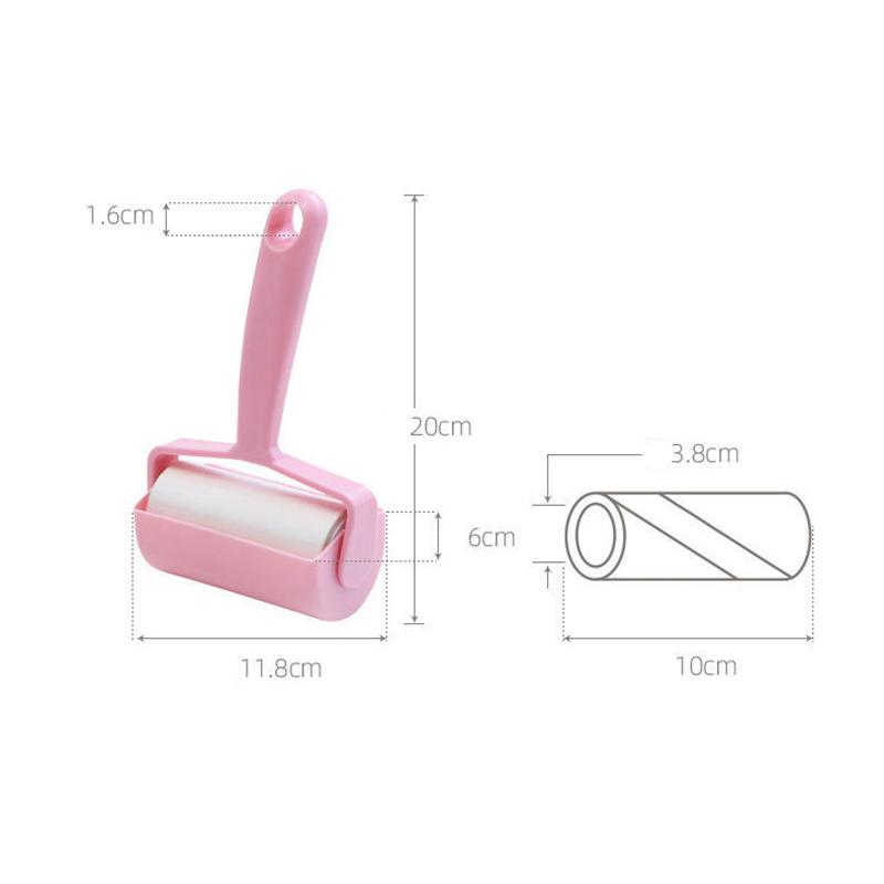 Pet Fur Lint Brush Pet Hair Remover Reusable Portable Household Pet Hair Cleaning Brush Fur Removing Roller Lint Brush Dog Cat Animals Hair Cleaning