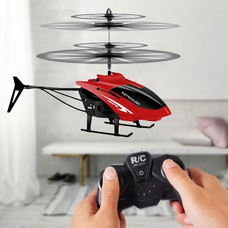 Remote Control Aircraft Helicopter Intelligent Suspension Gesture Sensing Aircraft Children UAV Remote Control Toys