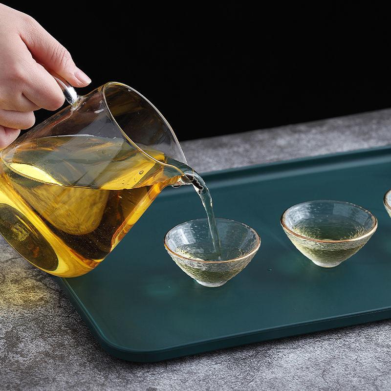 Tea Tray Plastic Tray Rectangular Household Dumplings Cake Bread Special Tray Living Room Fruit Tray Nordic Ins