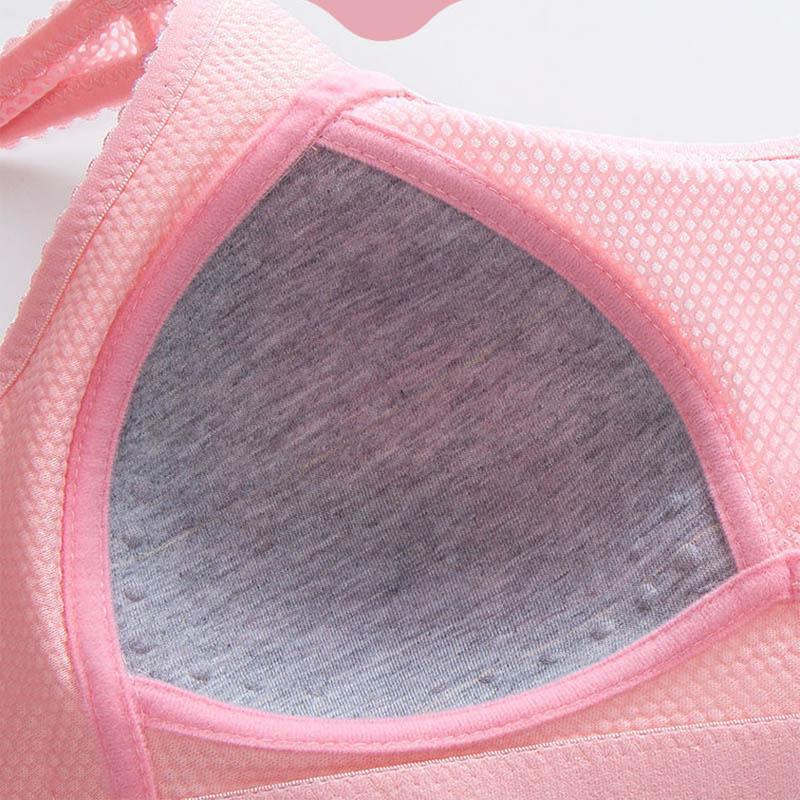 Ladies Gathering Anti-Sagging Bra Thin Section Breathable Lightweight Big Breasts Showing Small Anti-glare No Steel Ring Vest Tube Top