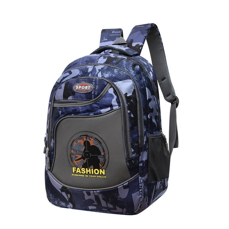 Backpack High School Junior High School Students Schoolbag Men's Trend Korean Leisure Travel Large-capacity Computer Bag