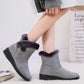 Boots Women Snow Boots Warm Short Fur Plush Winter Ankle Boot Platform Ladies Shoes Female
