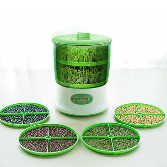 2/3 Layer Automatic Bean Sprout Machine Homemade Sprout Bud Machine Bean Sprouts Maker Seeds Growing