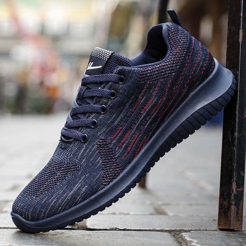 Spring and Autumn Breathable Running Shoes Men's Casual Shoes New Wear-resistant Mesh Sports Shoes