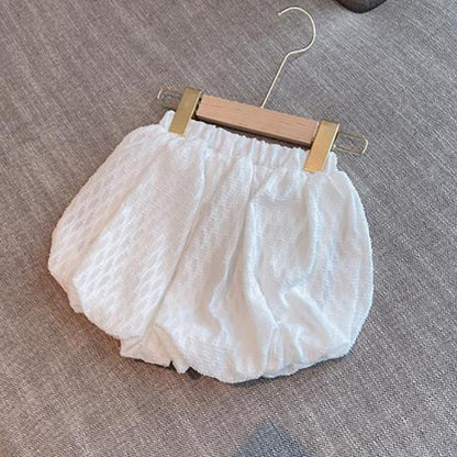 Children's Pants Summer Girls' Shorts Loose Bract Pants Korean Solid Casual Pants Lantern Pants Pumpkin Pants