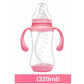 240ml Wide Mouth Baby Infant Kids Automatic Pipette Straw Pacifier Nipple Milk Feeding Bottle