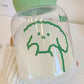 Water Bottle 600ml Plastic Straw Water Cup High Temperature and Drop Resistant Portable Water Bottle