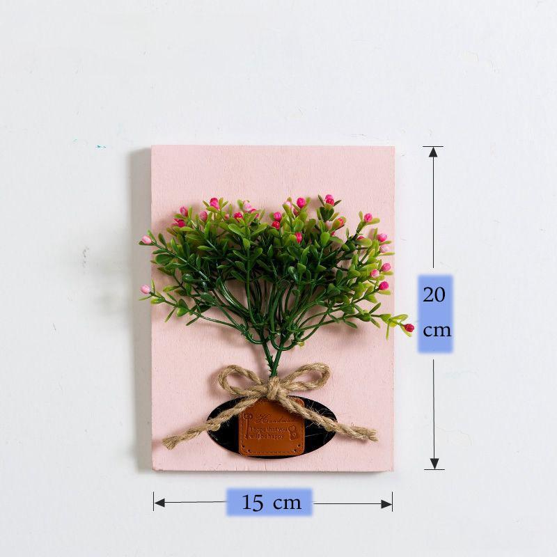 Living Room Wall Decoration Pendant Bedroom Room Wall Decoration Simulation Flower Creative Restaurant Dormitory Wall Decoration