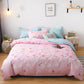 Four-piece Cotton Duvet Cover Bed Simple Single Dormitory Bed Linen Set