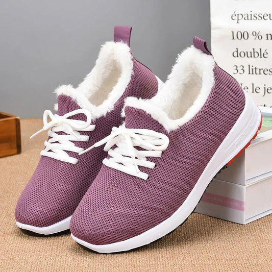 Winter Women's Sports Shoes Fashion Cotton Boots Women's Warm and Comfortable Shoes Leisure Sports Cotton Shoes
