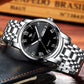 Men Mechanical Watches Multifunctional Automatic Watch Complete Calendar Gold Clock