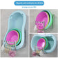 Stainless Steel Bathroom Basin Rack Washbasin Rack Kitchen Cutting Board Pot Cover Rack Basin Storage Rack Nail-free Wall Hanging Rack Basin Rack