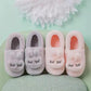 Cotton Slippers Women's Bag with Indoor Thick Bottom Cotton Shoes Slippers Household Autumn and Winter