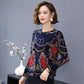 Women Printed Sweater Long Sleeve O-Neck Knitted Pullover Sweater Fashion Loose Jumper Tops Plus Size Knitwear Outwear