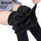 Auroth Winter Women's Leggings Elastic High Waist Plus Velvet Thicken Leggings Warm Pants Plus Size Trousers