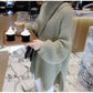 Autumn and winter new women's lazy sweater in the long sweater women loose winter dress