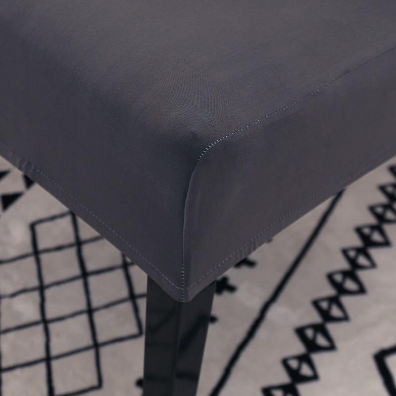 Plain Color Chair Cover Spandex Stretch Elastic Wedding Banquet Chair Covers Dining Seat Cover