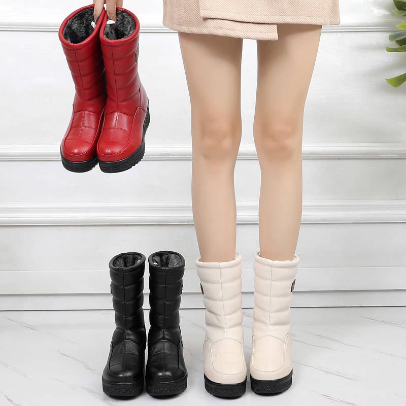 Women Boots Plus Size Snow Boot Women Winter Shoes Winter Boots Ankle Botas Mujer Woman Insole Shoes