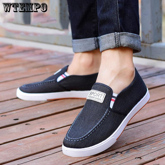 Casual Shoes Men's Casual Hiking Denim Cowboy Shoes