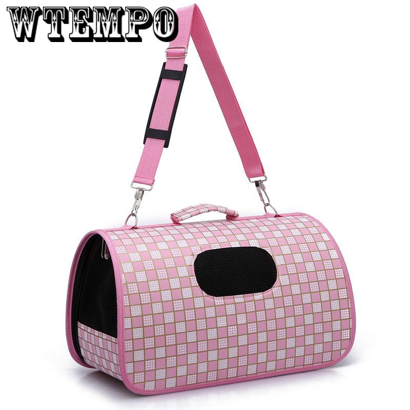 Dog Carrier Portable Pet Backpack Cat Carrier Outgoing Small Dog Travel Bag Soft Pet Carrier
