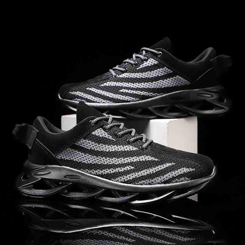 Plus Size 39-44 Men Sneakers Low-top Mesh Running Basketball Shoeses Outdoor Non-slip Sports Shoes Shockproof Shoes