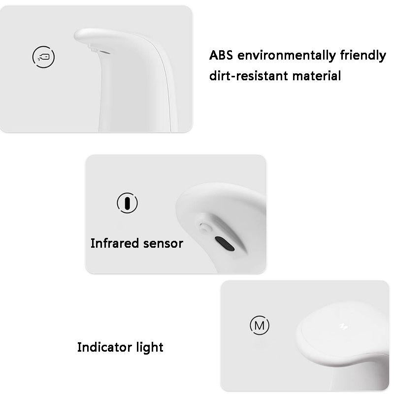 Automatic soap dispenser intelligent sensor foam soap dispenser bathroom kitchen liquid dispenser