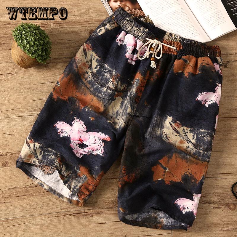 Men's Summer Sports Work Casual Beach Short Men Pants Plus Size
