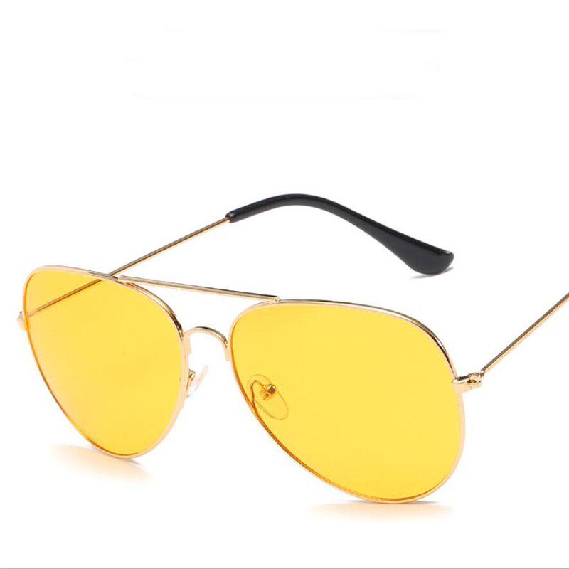 WTEMPO Ocean Lens Sunglasses Women   Retro Metal Driver Fishing Sun Glasses For Women UV400 Eyewe