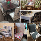 Printed Modern Chair Cover Spandex Stretch Elastic Chair Covers Seat Cover for Dining Room Hotel Wedding Banquet Cover