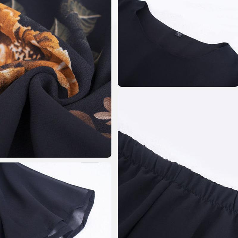 Summer Dress Ladies Clothes Thin Section Middle-aged 50-year-old Spring Two-piece Set