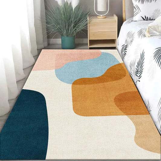 Modern Minimalist Carpet Bedroom Bedside Blanket Household Area Non-slip and Dirt-resistant Mat