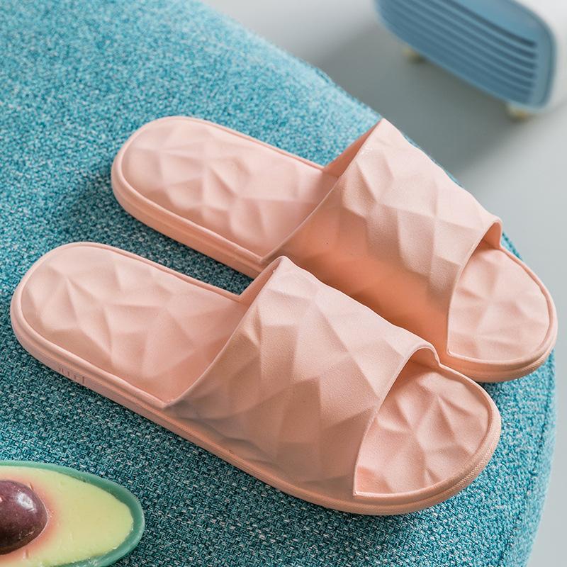 Summer Indoor Non-slip Couple Slippers Home Plastic Bathroom Men's Sandals and Slippers