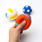 Cats Dogs Toys Bite-resistant Teething Sound Latex Ball Toy Dog Training Artifact Large and Small Dogs Relieve Boredom Vent Play Fun Chewing Toy