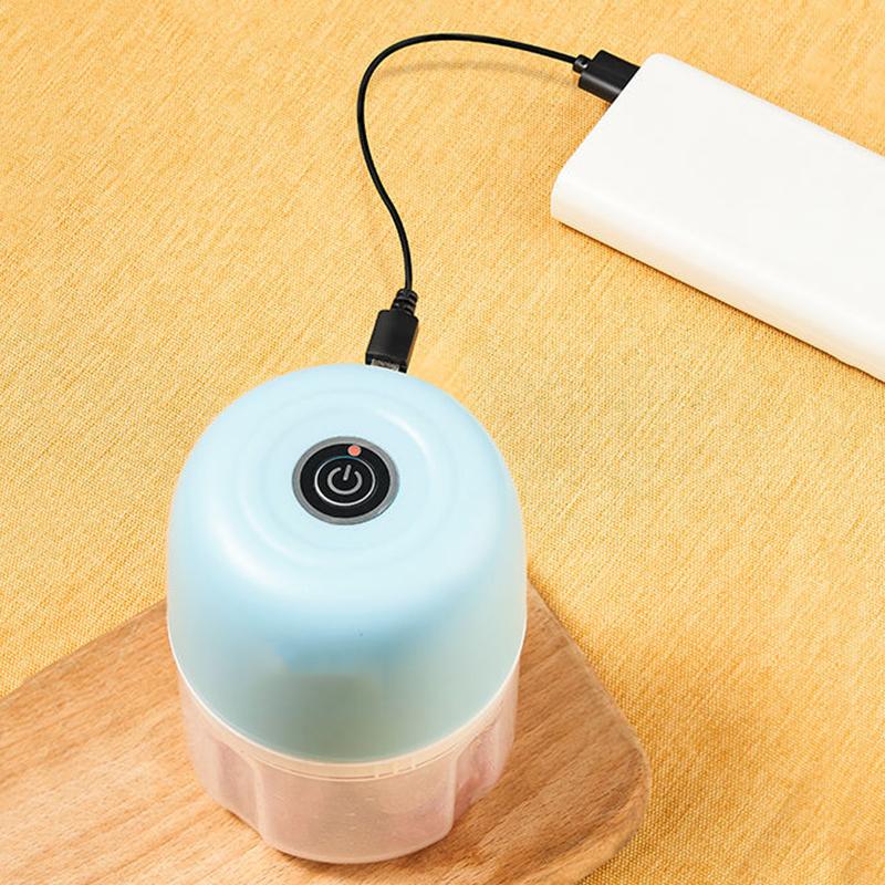 250ml Electric Garlic Artifact Kitchen Garlic Press Garlic Press Wireless Garlic Machine Garlic Beater Garlic Meat Grinder